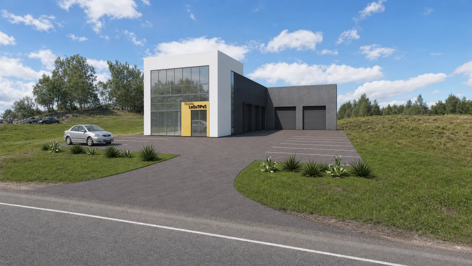 Dirbtuvės (Paslaugų), Vilnius, Kriaučiūnų g. 36B - vizualizacija 3