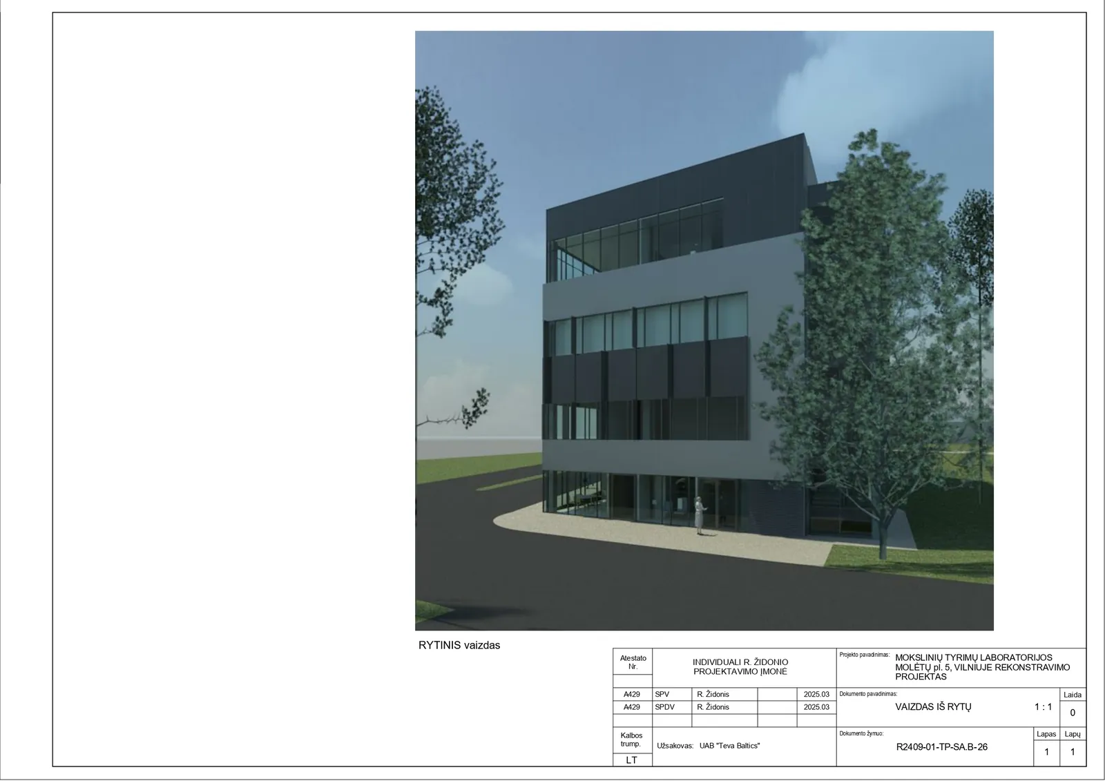 Mokslinių tyrimų laboratorija (Mokslo), Vilnius, Molėtų pl. 5 - vizualizacija 2