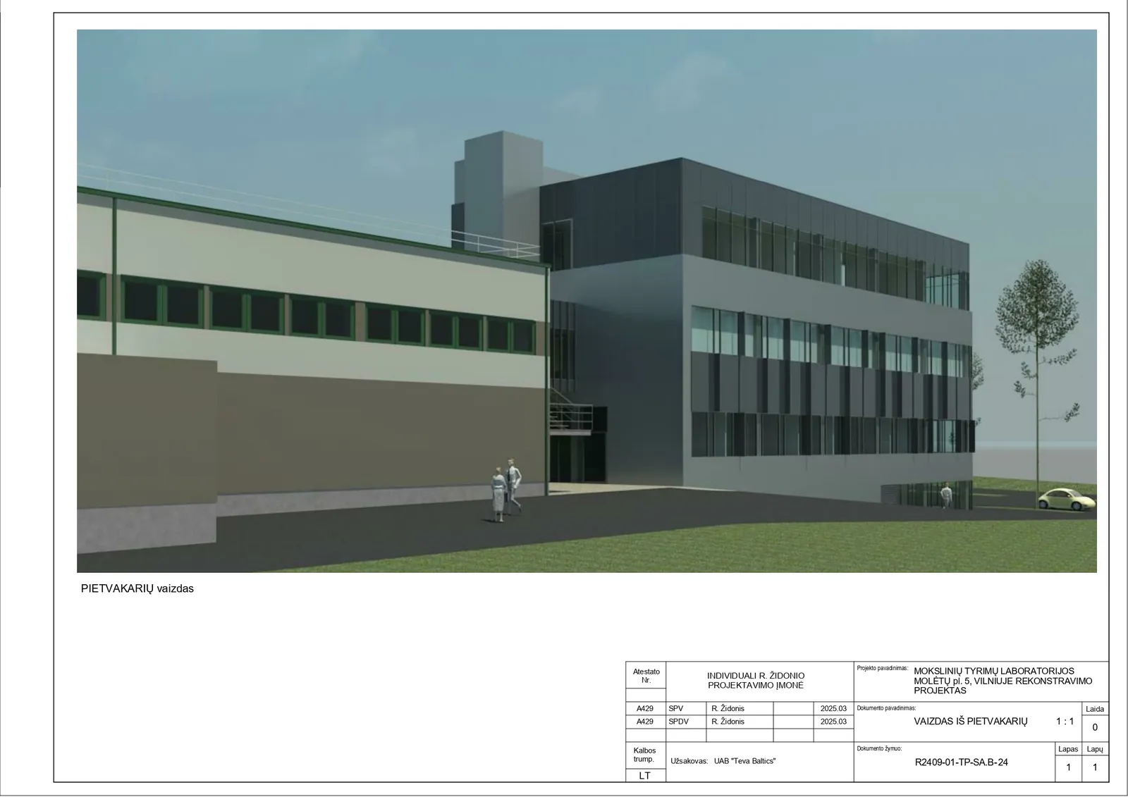 Mokslinių tyrimų laboratorija (Mokslo), Vilnius, Molėtų pl. 5 - vizualizacija 4