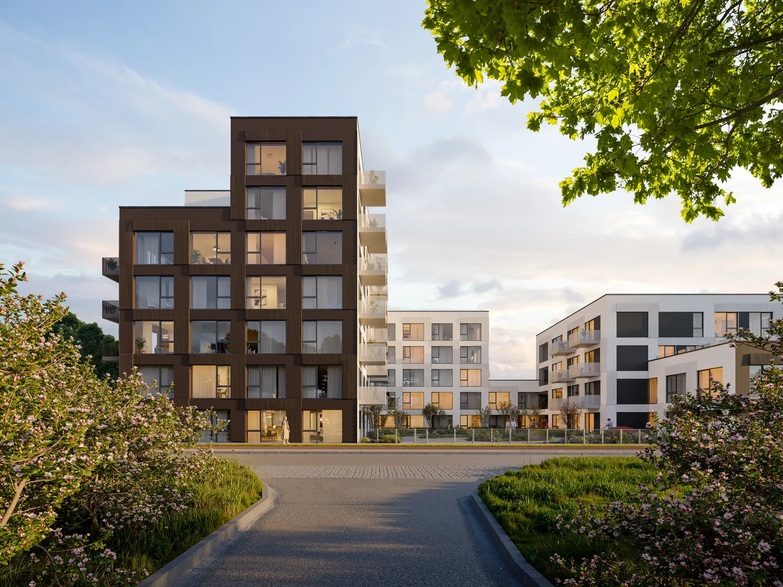 Daugiabutis gyvenamasis namas (Daugiabučių), Vilnius, Prūsų g. 34 - vizualizacija 4