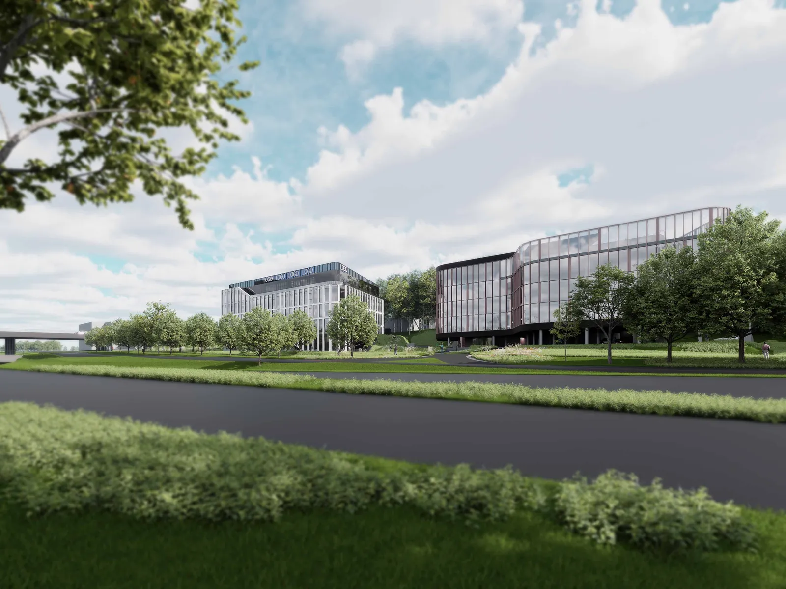 Administracinis pastatas (Administracinių), Vilnius, Savanorių pr. - vizualizacija 4